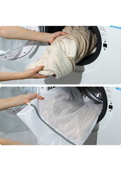 Çamaşır Torbaları Örgü Yıkama Torbaları (3pcs) Üniversite Için Narin Çamaşır Torbası Yurt Depolama 60 x 60CM (Yurt Dışından) fırsatları