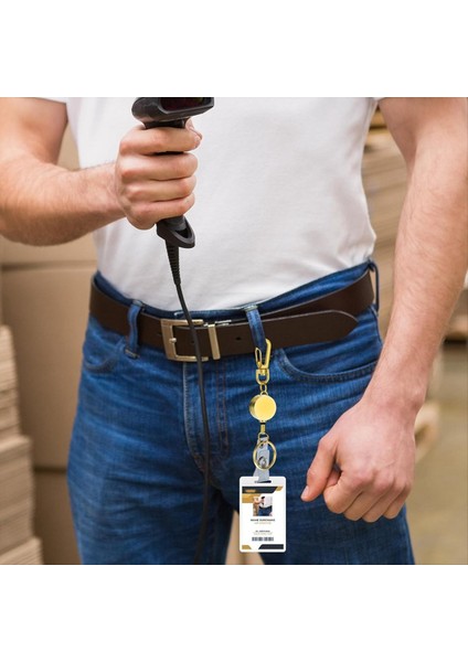 3 Pcs Metal Geri Çekilebilir Rozet Makarası Ağır Dereceli Geri Çekilebilir Anahtar Teyp Zinciri Karabin Keychain Kemer Kipi Kimlik Rozeti Tutucu (Yurt Dışından) fırsatları