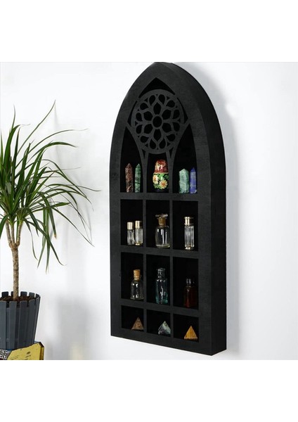 2x Ay Raf Kristal Ekran Kılıfı Duvar Asma Kristal Ekran Raf Çivisi Esansiyel Yağ Depolama Raf Kristal (Yurt Dışından) fiyatları