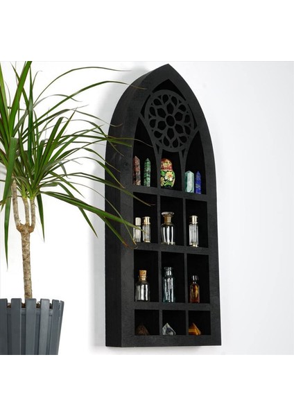 2x Ay Raf Kristal Ekran Kılıfı Duvar Asma Kristal Ekran Raf Çivisi Esansiyel Yağ Depolama Raf Kristal (Yurt Dışından) modelleri