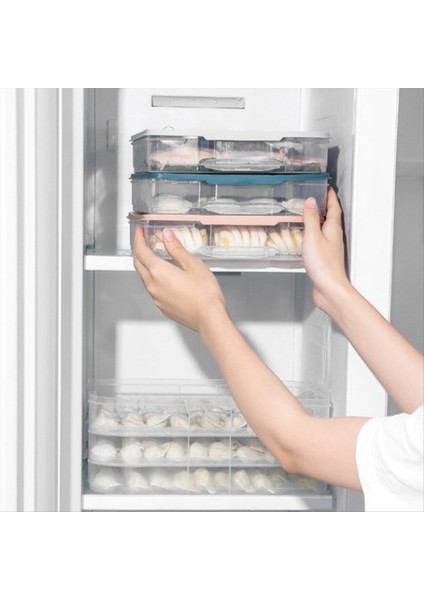 Buzdolabı Daha Net Hamamböceği Dondurucu Hamur Tatlısı Dondurucu Kaplar Dondurucu Gıda Kutu Kapları Mavi (Yurt Dışından) fiyatları