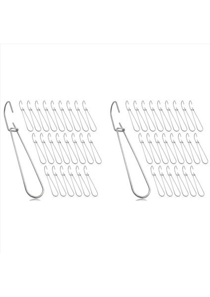 48 Pcs 7 3 Inç Metal Desen Kancaları Dikiş Deseni Yapma Askı Askı (Yurt Dışından)