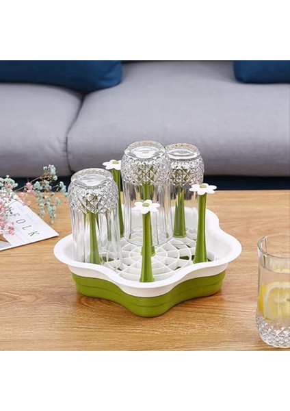 Tezgah Kupa Tahliye Rafı Mutfak Şişesi Kurutma Ttray Termos Cam Tutucu Standı Plastik Asma Kupa Raf Organizatör (Yurt Dışından) modelleri