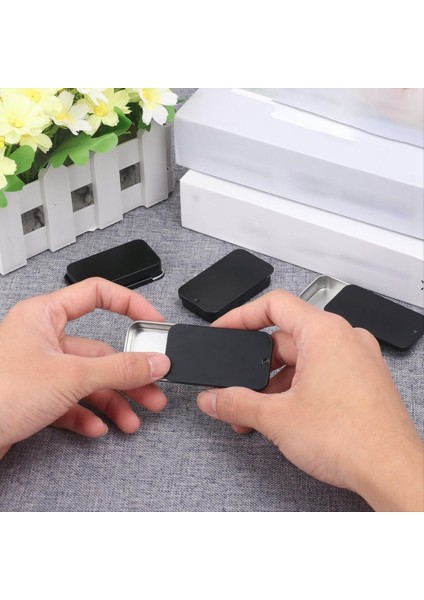 50PCS 2 36X1 3x0 43 Inç Üst Teneke Kapları Kaydırın Kalay Kutu Kabı Küçük Öğeler Için Kapaklı Saklama Kutuları (Yurt Dışından) fırsatları