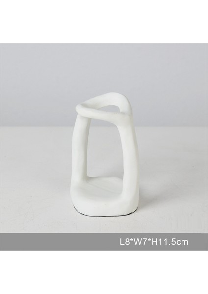 Mum Tutucu Kozmetik Kalem Depolama Rafı Nordic Style Süsler Sevimli El Yapımı Balmumu Süsleri Beyaz (Yurt Dışından) fiyatları