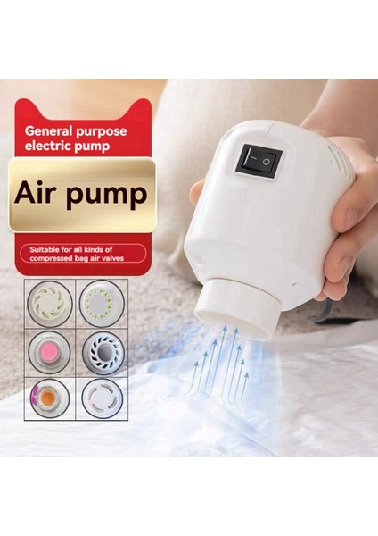 Elektrikli Pompa Tasarrufu Alanına Sahip Taşınabilir Vakum Depolama Torbası Tüpet ve Battaniyeler Yorgan Depolama Torbası Ab Fişi (Yurt Dışından) modelleri