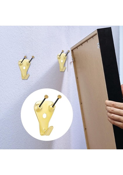 Yeni Resim Çerçevesi Hook Heavy Doubt Hook Kit 10-100 Lbs Resim Çerçeveleri Ofis Tuval Saat 103PCS Için Uygun (Yurt Dışından) indirimleri