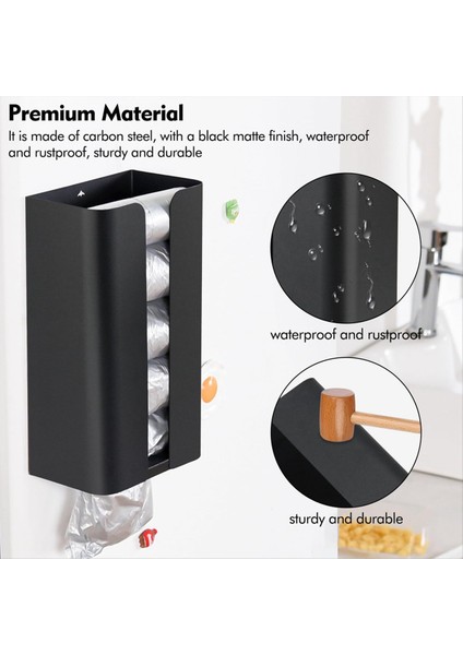 Manyetik Çamaşır Kurutucu Sac Dispenser Doku Tutucu Buzdolabı Mutfak Çamaşır Beyaz Için Çöp Torbası Dispenseri (Yurt Dışından) fırsatları