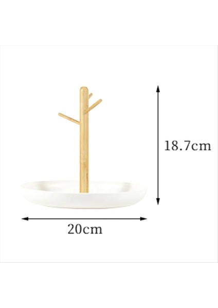 Giriş Yolu Tablosu Için Anahtar Tepsi Anahtarlar Bilezikler Saatler Mücevherler Için 3 Katmanlı Ahşap Rafa Sahip Catchall Tepsi Organizatörü (Yurt Dışından) indirimleri