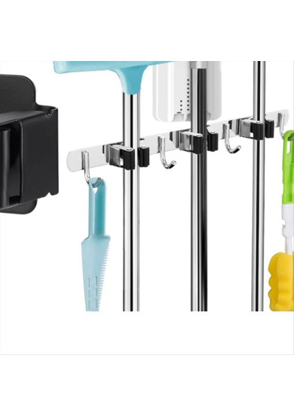 Süpürge Organizer Depolama Aracı Rafları Paslanmaz Çelik Ağır Dermeni Kancalar Kendi Kendinden Yapışkan Katı Kıyıcı Olmaz (Yurt Dışından) fırsatları