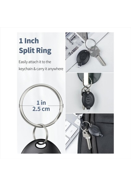 10 Paket LED Anahtarlık El Feneri Mini LED Anahtarlık Işık Taşınabilir Anahtar Yüzük Açık Kamp Yürüyüşü (Yurt Dışından) fiyatları