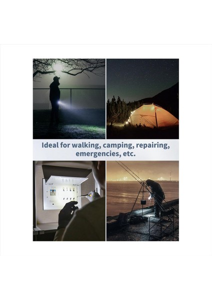 10 Paket LED Anahtarlık El Feneri Mini LED Anahtarlık Işık Taşınabilir Anahtar Yüzük Açık Kamp Yürüyüşü (Yurt Dışından) modelleri