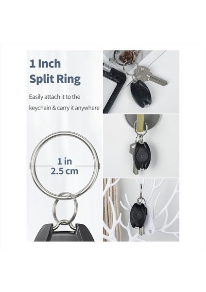 10 Paket LED Keyhaın Flanlıght Mını LED Keyhaın Işık Işık Portable Ultra Parlak Pil Mücadelesi Anahtar Halka Torçu (Yurt Dışından) indirimleri