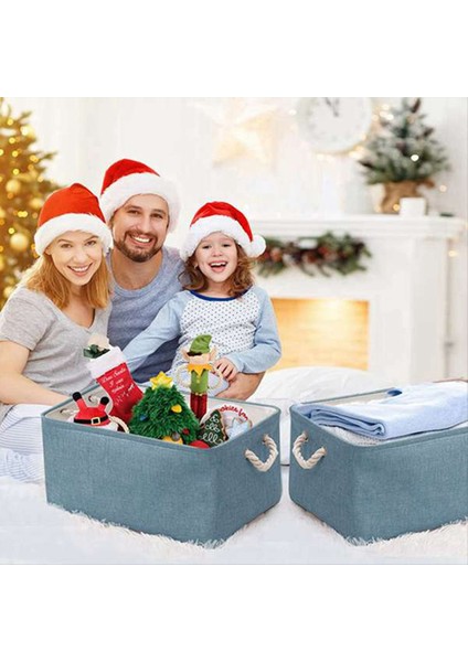 Katlanabilir Depolama Sepetleri Keten Kirli Giysiler Sepetleri Masaüstü Kozmetik Organize Kutu Ip Sapı Organize Kutu (Yurt Dışından) indirimleri