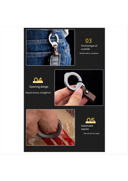 Titanyum Alaşım Anahtar Kileti Çok Fonksiyonlu Anahtar Kolye Araba Anahtar Çantası Taşınabilir Şişe Açıcı Aracı (Yurt Dışından) fırsatları