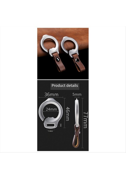 Titanyum Alaşım Anahtar Kileti Çok Fonksiyonlu Anahtar Kolye Araba Anahtar Çantası Taşınabilir Şişe Açıcı Aracı (Yurt Dışından) indirimleri