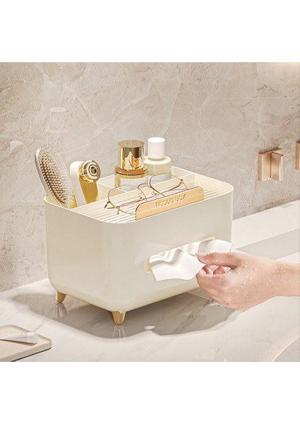 Doku Saklama Kutusu Çok Işlevli Doku Kutusu Tutucu Modern Doku Dağıtıcı Doku Örtüsü Komodin Organizatörü C (Yurt Dışından) modelleri