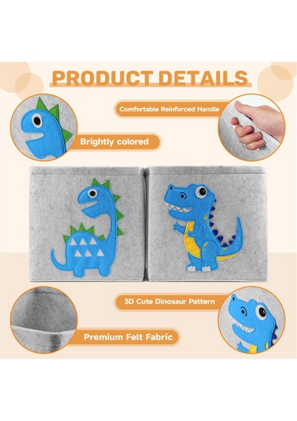 11 8 Inç Keçe Kumaş Depolama Sepeti Modern Dolap Organizatör Kutusu Taşınabilir Katlanır Saklama Kutusu Ev ve Ofis Için (Yurt Dışından) fırsatları