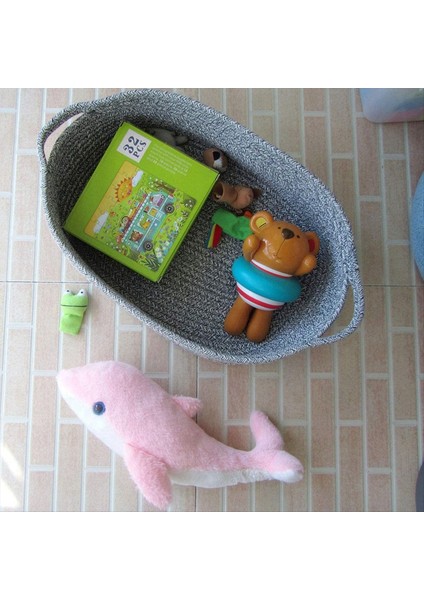 Dikdörtgen Pamuk Halat Depolama Sepeti Oyuncak Depolama Sepeti Banyo Depolama Sepeti A (Yurt Dışından) indirimleri