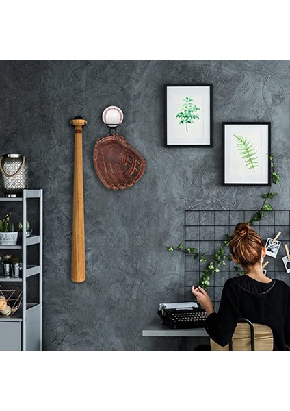 Beyzbol Bat Rafı Depolama Raf Ekran Tutucu Çok Kullanımlı Duvara Montajlı Demir Sanat Alan Tasarruf Oturma Odası Yatak Odası (Yurt Dışından) fırsatları