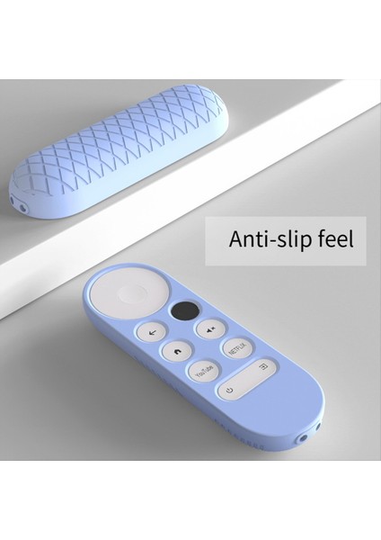 Google Chromecast Uzaktan Kumanda Koruyucu Kapak Kabuğu Için Yumuşak Silikon Kılıf Google Tv 2020 Sesli Uzaktan Kuman (Yurt Dışından)