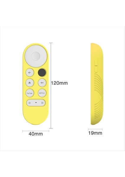 Google Chromecast Uzaktan Kumanda Koruyucu Kapak Kabuğu Için Yumuşak Silikon Kılıf Google Tv 2020 Sesli Uzaktan Kuman (Yurt Dışından) fiyatları
