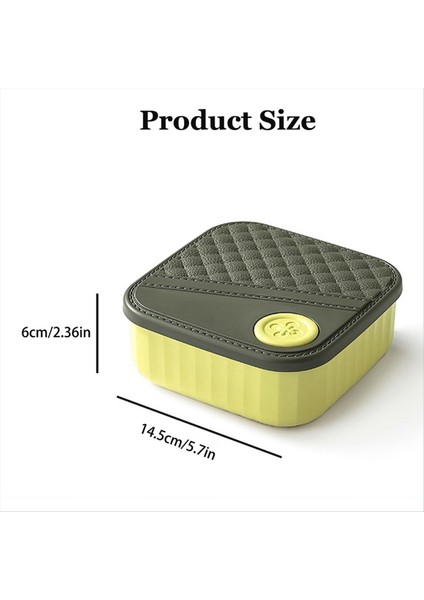 Dikiş Kutusu Taşınabilir Dıy Dikiş Malzemeleri Kiti Iğneler Iğneler Makas Cetvel Kayısı Sarı (Yurt Dışından) indirimleri