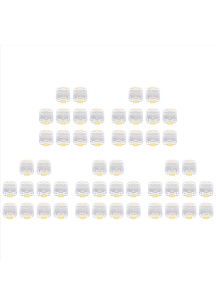 50PCS Plastik Protez Diş Kutusu Film Li Protez Depolama Kutusu Diş Implant Membran Diş Kutusu (Yurt Dışından)