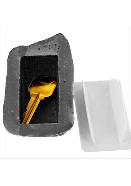 Gerçek Görünümlü Bir Kaya/taşta Düz Görüşte Bir Anahtarı Saklayın Standart Boyutlu Yedek Tuşları Tutar (Yurt Dışından) fiyatları