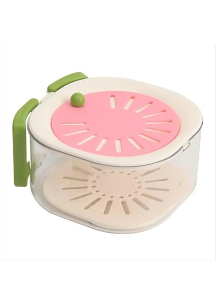 Drenaj Sepet Meyve Yıkama Sepeti Drenaj Sepeti Sevimli Çok Fonksiyonlu Gıda Saklama Kabı (Yurt Dışından)