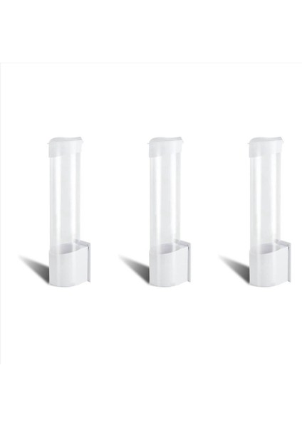 3x Fincan Dağıtıcı Fincan Tutucu 3 Oz - 7 Oz Düz Taban Veya Koni Bardak Su Bardakları Dağıtıcı Duvara Monte Banyo (Yurt Dışından)