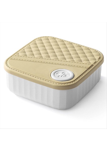 Dikiş Kutusu Taşınabilir Dıy Dikiş Malzemesi Kiti Iplikler Iğneler Makas Cetvel Kremsi Beyaz (Yurt Dışından)