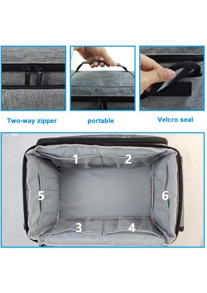 2x Küçük Hemşirelik Depolama Çantası Ev Ilk Yardım Saklama Kutusu Kiti (Yurt Dışından) indirimleri