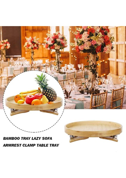 2x Kanepe Kol Klipsi Masa Doğal Ahşap Kanepe Koltuk Klipsli Tepsi Masa Kanepe Koltuk Kolu Dinlenme Organizatörü Yuvarlak (Yurt Dışından) modelleri