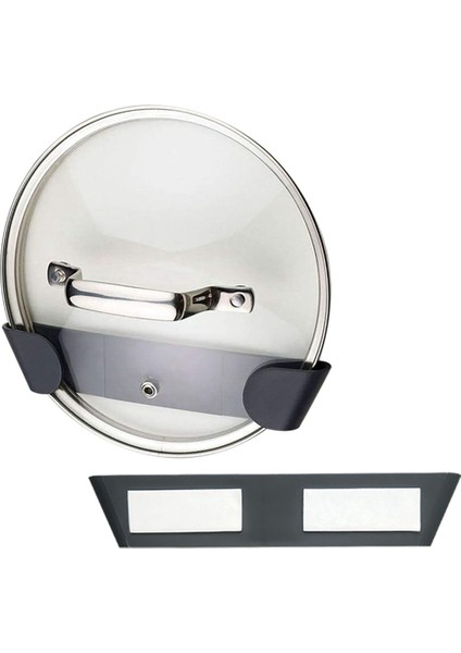 Dolap Için Pot Kapak Organizatörü Pan Kapakları Organizatörler Duvar Montajı Tavan Depolama Organizatör Rafı Dolap Kapısı Içinde (Yurt Dışından) fırsatları