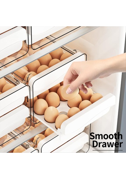 Buzdolabı Için Yumurta Kabı 40 Sayım Buzdolabı Için Büyük Kapasiteli Yumurta Organizatörü Buzdolabı Için Şeffaf Yumurta Tutucu (Yurt Dışından) modelleri