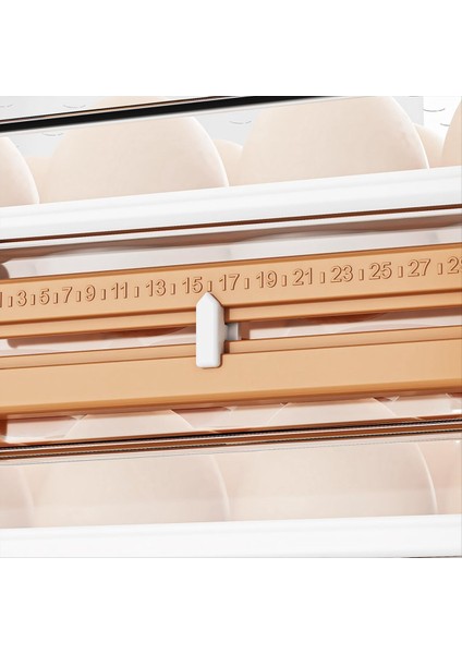 Buzdolabı Için Yumurta Kabı 40 Sayım Buzdolabı Için Büyük Kapasiteli Yumurta Organizatörü Buzdolabı Için Şeffaf Yumurta Tutucu (Yurt Dışından) fırsatları