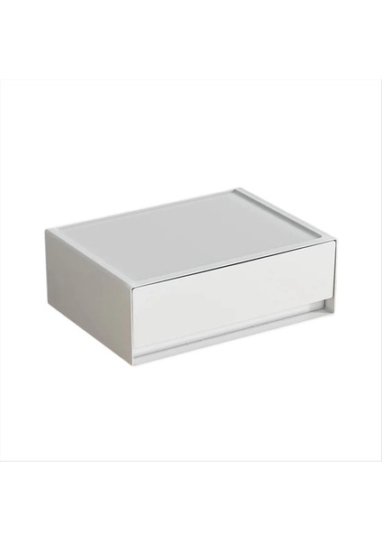 Istiflenebilir Masaüstü Organizatör Büyük Kapasiteli Çekmeceli Saklama Kutusu Okul Kırtasiye Sunma Organizatör 1 Çekmeceli (Yurt Dışından)