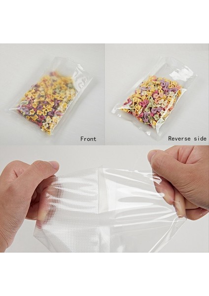 100 Adet 20X30CM Vakum Mühürlü Torbalar Gözyaşı Teneffiz Temiz Plastik Düz Poşetler Toplu Gıda Ambalaj Çantaları (Yurt Dışından) modelleri