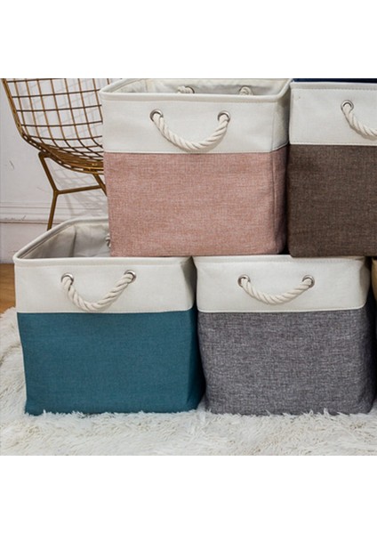 Yatak Odasında Oyuncak Organizasyonu Veya Oturma Odası Sepet Depolama A Liner ile Katlanabilir Keten Depolama Sepeti A (Yurt Dışından) fırsatları