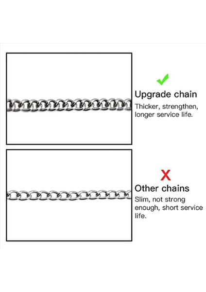 8 Adet Peçete Zinciri Peçete Tutucu Peçete Klipsleri Zincir Esnek Kordon Boyun Kayışı Yaşlılar Için Yaşlı Yetişkinler Çocuklar (Yurt Dışından)