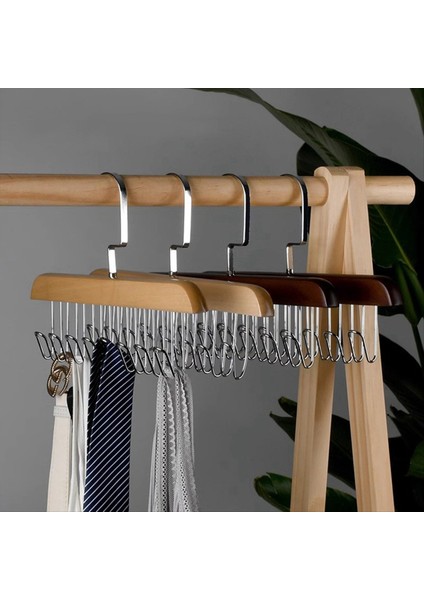 Çok Hook Ahşap Eşarp Askı Uzay Tasarrufu Askı Ev Dolap Askı Organizatör Iç Çamaşırı Depolama Rafı Ahşap Renk (Yurt Dışından) modelleri