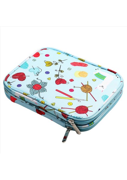 Dairesel Örgü Iğneleri ve Aksesuarlar Çantası Için 3x Boş Örgü Iğneleri Kılıf Seyahat Depolama Organizatör Depolama Çantası (Yurt Dışından) fiyatları