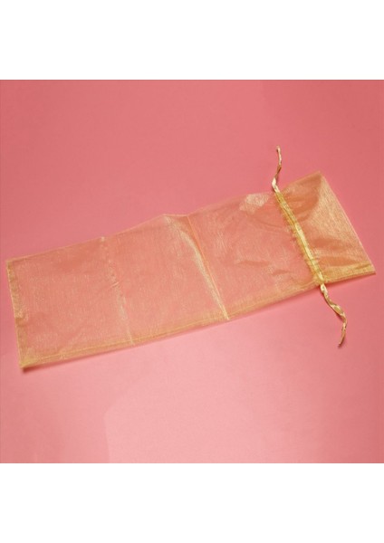 Ambalaj Organza Şarap Torbası Şeffaf Şişe Şişe Çantası Noel Drawstring Elbise ile Şarap Kapağı (Altın 120 Pcs) (Yurt Dışından) fırsatları