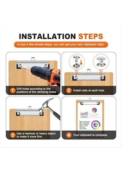 20 Pano Klipsinin Paketi 12CM Fittable Metal Karton Klips Kancaları Ofis Craft Proje Kullanımı (Yurt Dışından) fırsatları