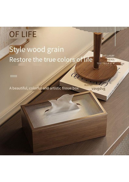 1 Adet Kutu Vintage Ahşap Dekor Peçete Tutucu Ahşap Havlu Sepeti Karton Kutu Depolama Tepsisi Japon Tarzı Iskandinav (Yurt Dışından) fırsatları