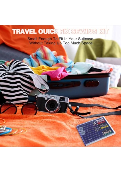10 Kutu Mini Dikiş Kiti Hızlı Düzeltme Kiti Küçük Seyahat Kiti Dikiş Kiti Önde Dişli Iğne Kiti Pin Düğmesi (Yurt Dışından) fırsatları