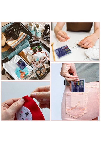10 Kutu Mini Dikiş Kiti Hızlı Düzeltme Kiti Küçük Seyahat Kiti Dikiş Kiti Önde Dişli Iğne Kiti Pin Düğmesi (Yurt Dışından) indirimleri
