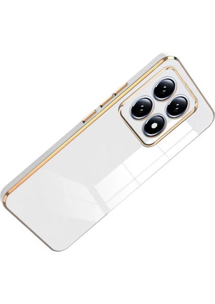 Xiaomi Mi 14T Pro Volet Silikon - Beyaz modelleri