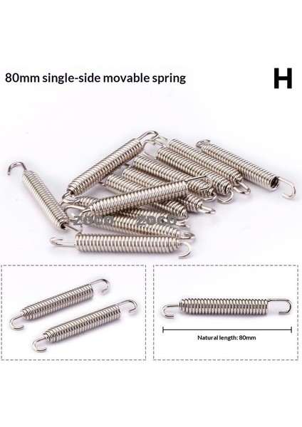 Motosiklet Parçaları Egzoz Modifiye Özel Yay Scorpion Motosiklet Çift Aktivite Sabit Yanmış Mavi Yay *5 Adet (Yurt Dışından)